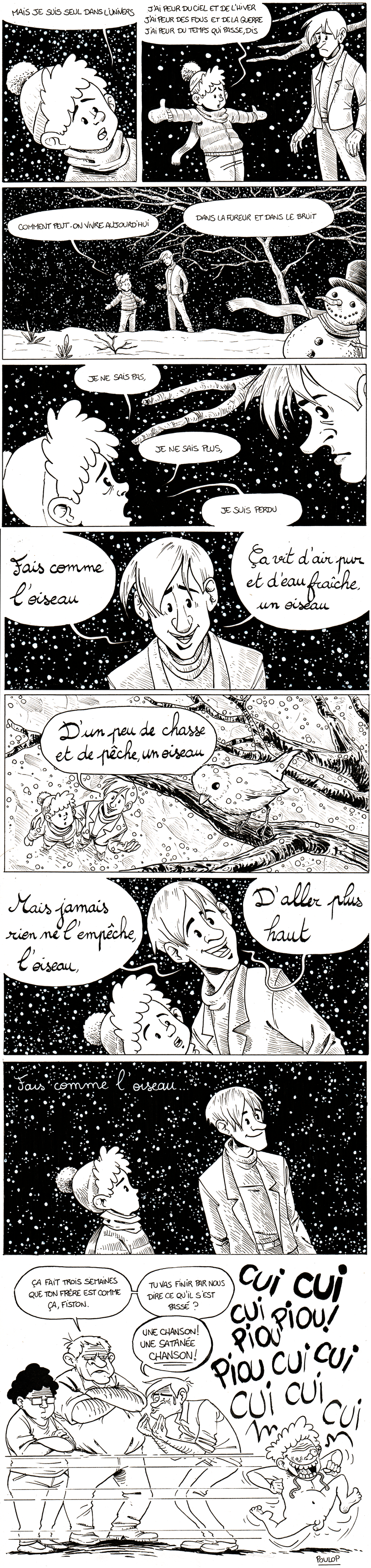 Si nous faisions comme l'oiseau, il faut tout de même réaliser qu'en sus de voler, nous serions de véritable turbines fécales. Ce qui est peut-être déjà le cas de certains d'entre vous, d'ailleurs. Après c'est pas mes oignons, vous faites ce que vous voulez hein. fais-comme-loiseau-ld