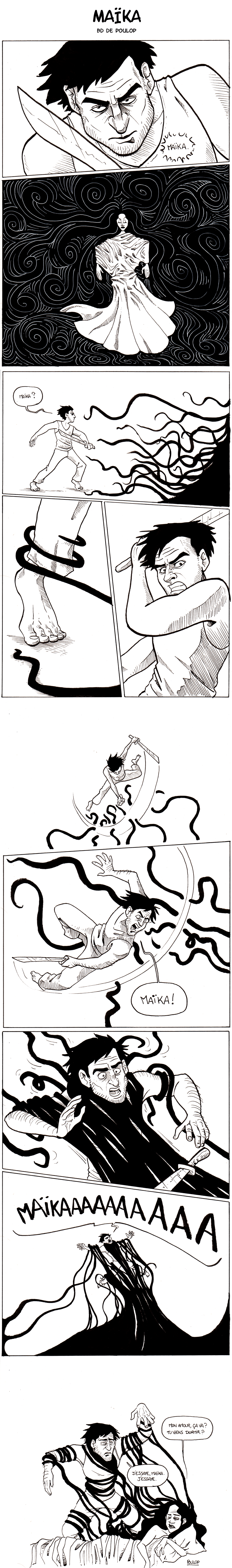 Avouez que c'est super chiant ,les cheveux des autres, au lit. Non ? Ben si. Voilà, bam.