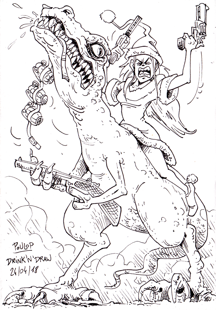 Sur la fin de la soirée ça a un peu dérapé. Je vous l'accorde. DND03 LD